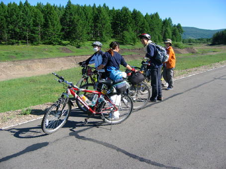 車輪上的草原詩篇 浙大戶外運動俱樂部單車穿越內蒙古紀實